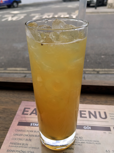 tamarind juice at caphe pho