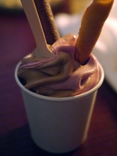 soft serve ice cream at shotgun