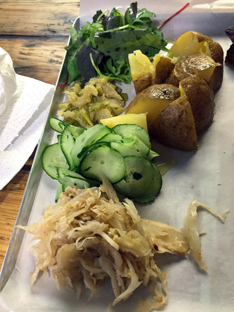 pickles and potatoes from big stuff berlin