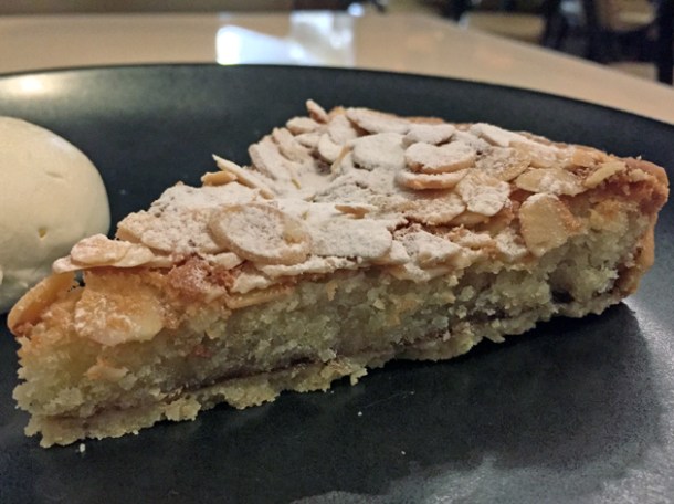 almond tart at piquet