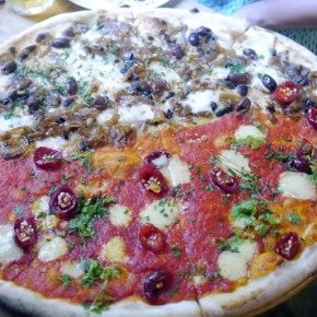 Homeslice Fitzrovia review – cheap and huge Tottenham Court Road pizzas