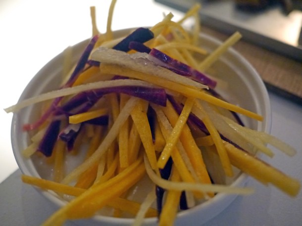 carrots and turnip at le bab