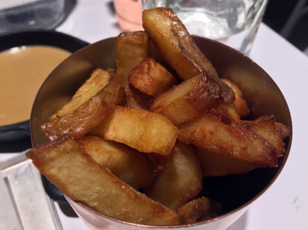 fondue fries at le bab