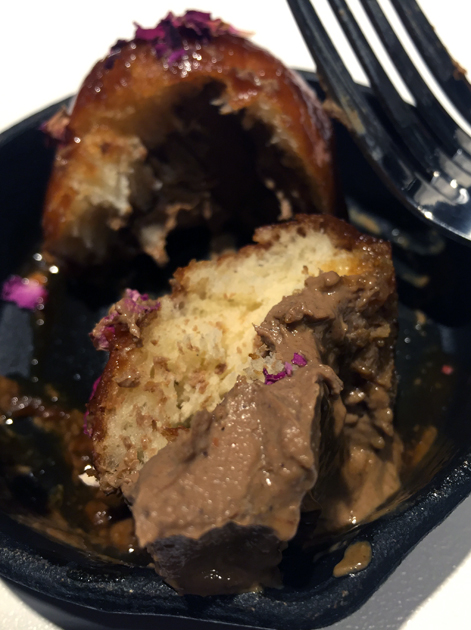 lokma chicken liver pate at le bab