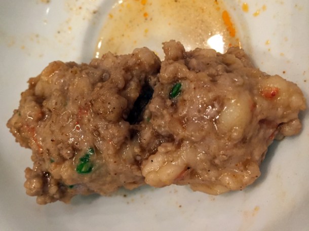 pork and prawn loaf at shuang shuang