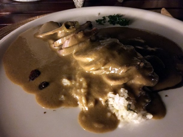 veal stew at casa oaxaca