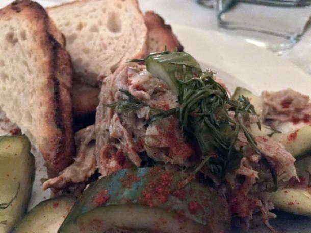 pork rillettes at hill and szrok pub