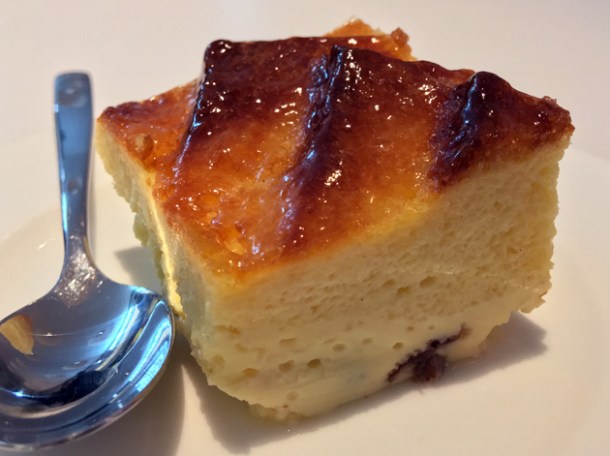 bread and butter pudding at pharmacy 2