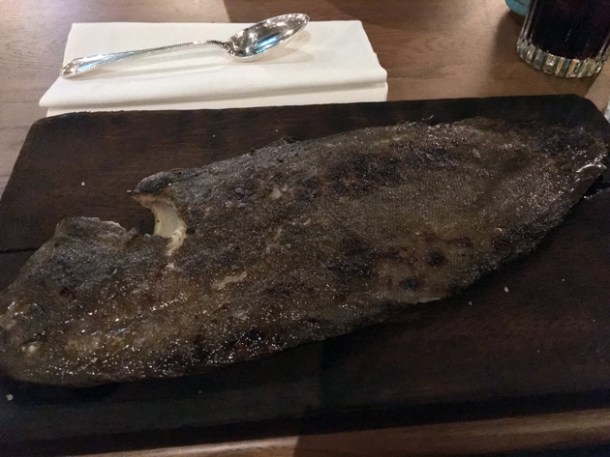 dover sole at pitt cue liverpool street