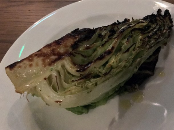 hispi cabbage at pitt cue devonshire square