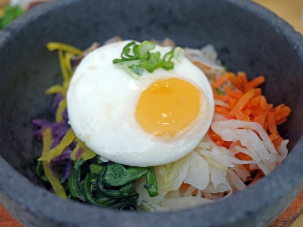 dolsot bibimbap at bibimbap charlotte street