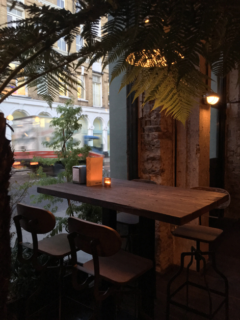 bar window seats at som saa commercial street