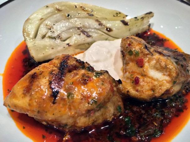 monkfish at the barbary