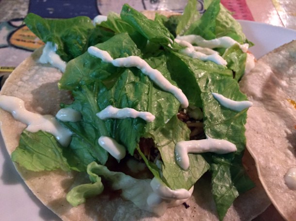 chipotle chicken tacos at casa morita