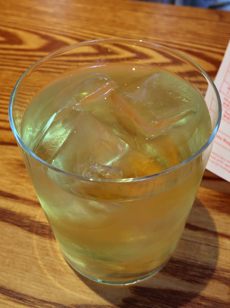 cold brew tea at bao tottenham court road