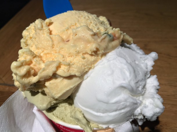 gelato at cafe paradiso bloomsbury