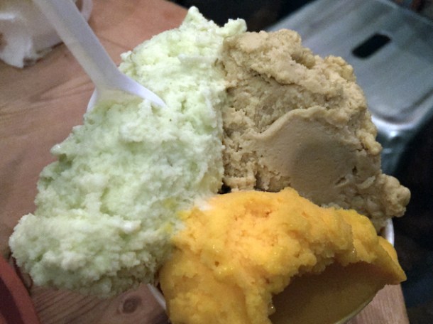 gelato at la gelateria
