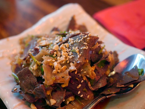 man and wife offal at the sichuan