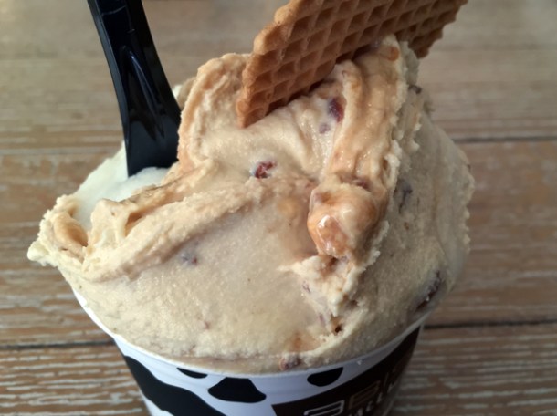 peanut butter gelato at 3bis
