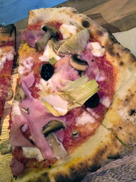 capricciosa pizza at slice & more