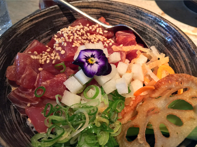 classic ahi tuna poke at black roe london