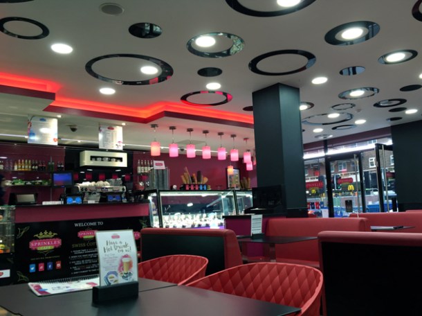 interior of sprinkles gelato