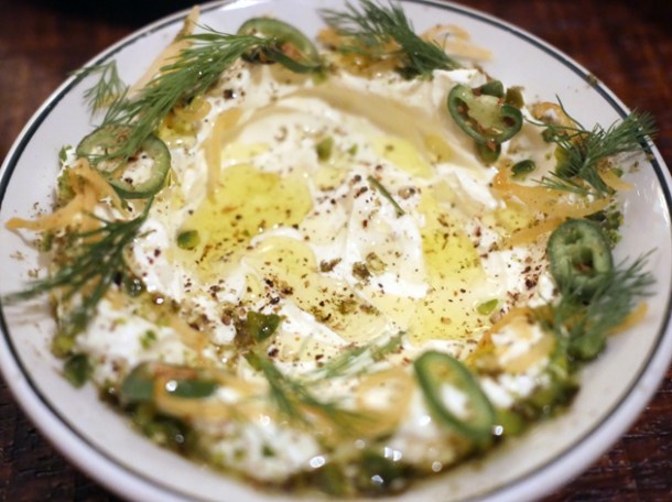 labneh at berber and q shawarma bar