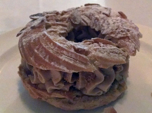 paris-brest at cafe monico