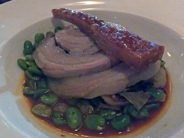 porchetta at cafe monico