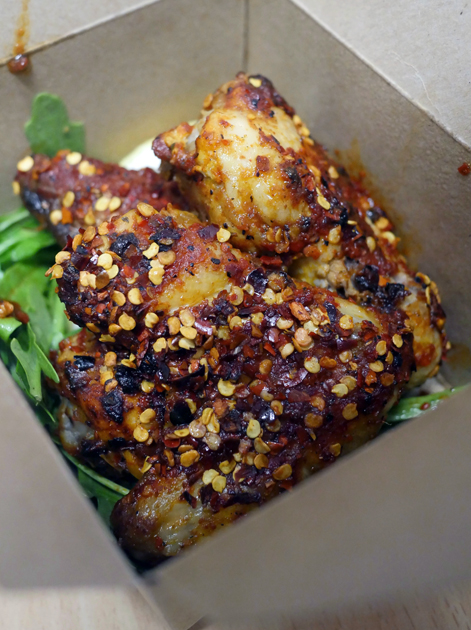 crazy hot chicken wings from pide oven