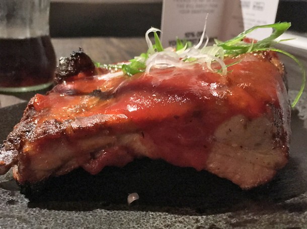 baby back ribs at cattle and co chalton street