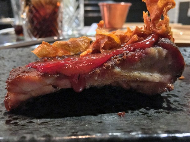 baby back ribs at cattle and co euston