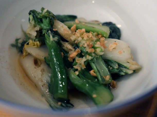 bok choi at a-wong