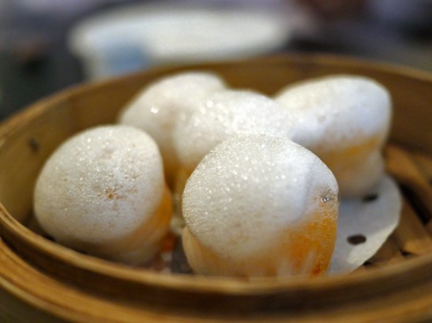 har gau foam at a wong