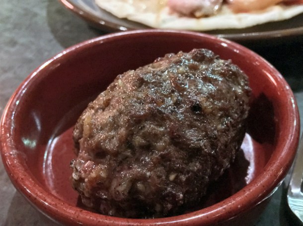 mutton and beef kofta at temper
