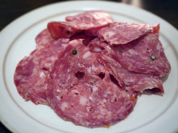 fennel salami at luca