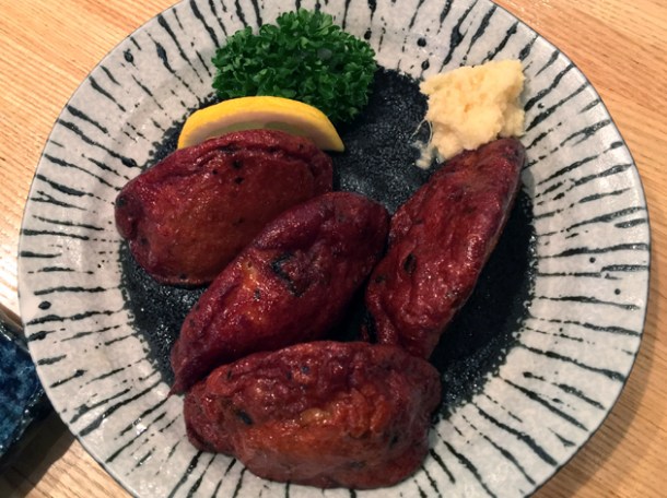 fried fish paste at sakagurakomachuu