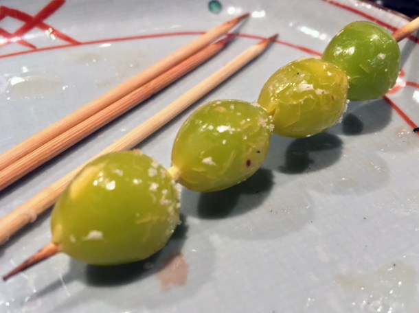 gingko nuts at birdland