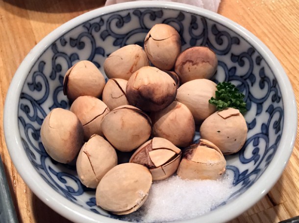 gingko nuts at sakagurakomachuu