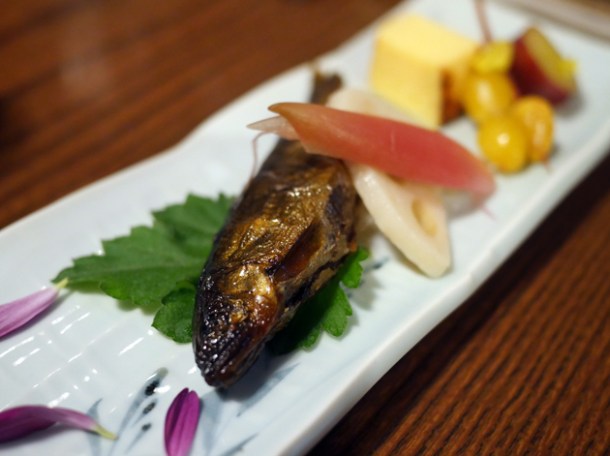 grilled aju at hiraso
