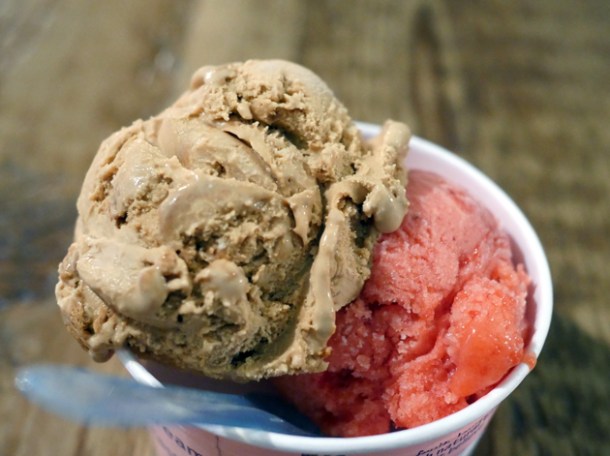joe deluccis gelato at blues smokehouse twickenham