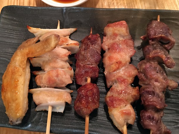 yakitori at sakagurakomachuu