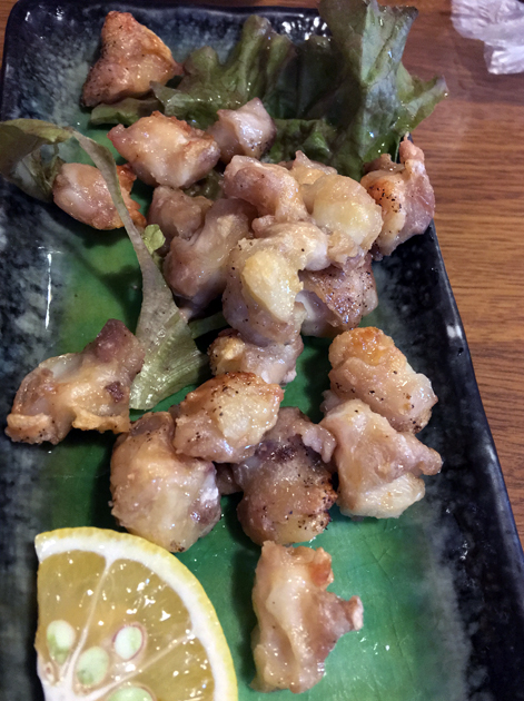 chicken cartilage at kanteki