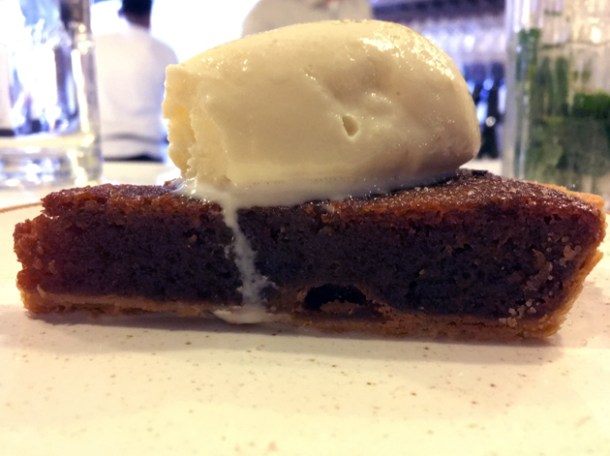 jaggery treacle tart at kricket soho