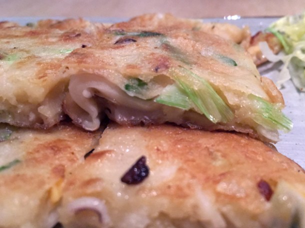 seafood pa jeon at bibimbap soho