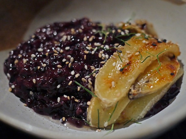 banana and jackfruit sticky rice at farang