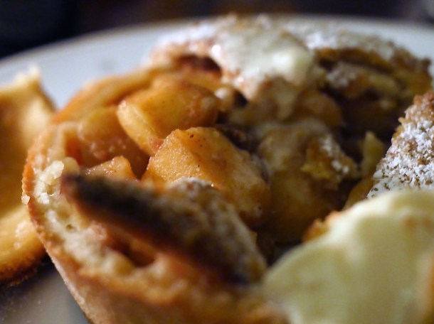 apple and raisin pie at holborn dining room