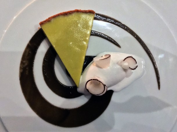 asparagus tart dessert at claude bosi bibendum