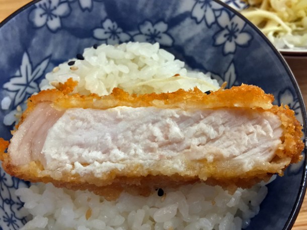 pork tonkatsu at machiya