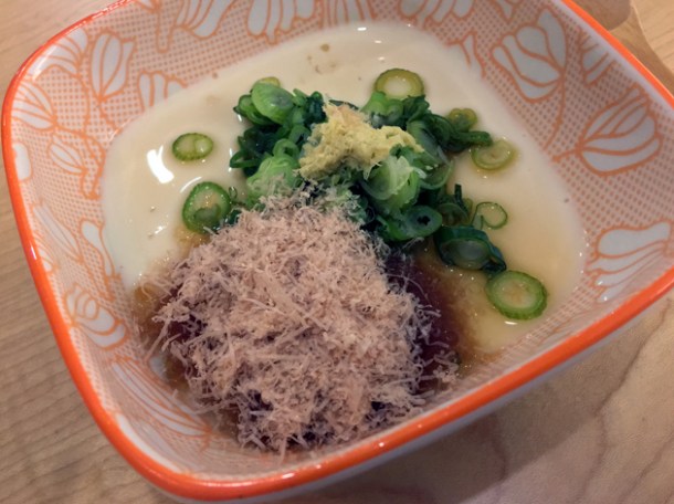 tofu custard at machi-ya